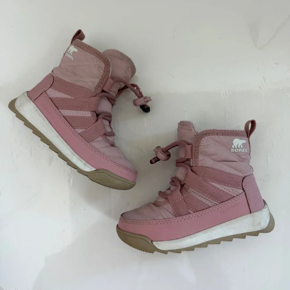 Sorel Whitney Waterproof Insulated Boot in Pink Size 8‎